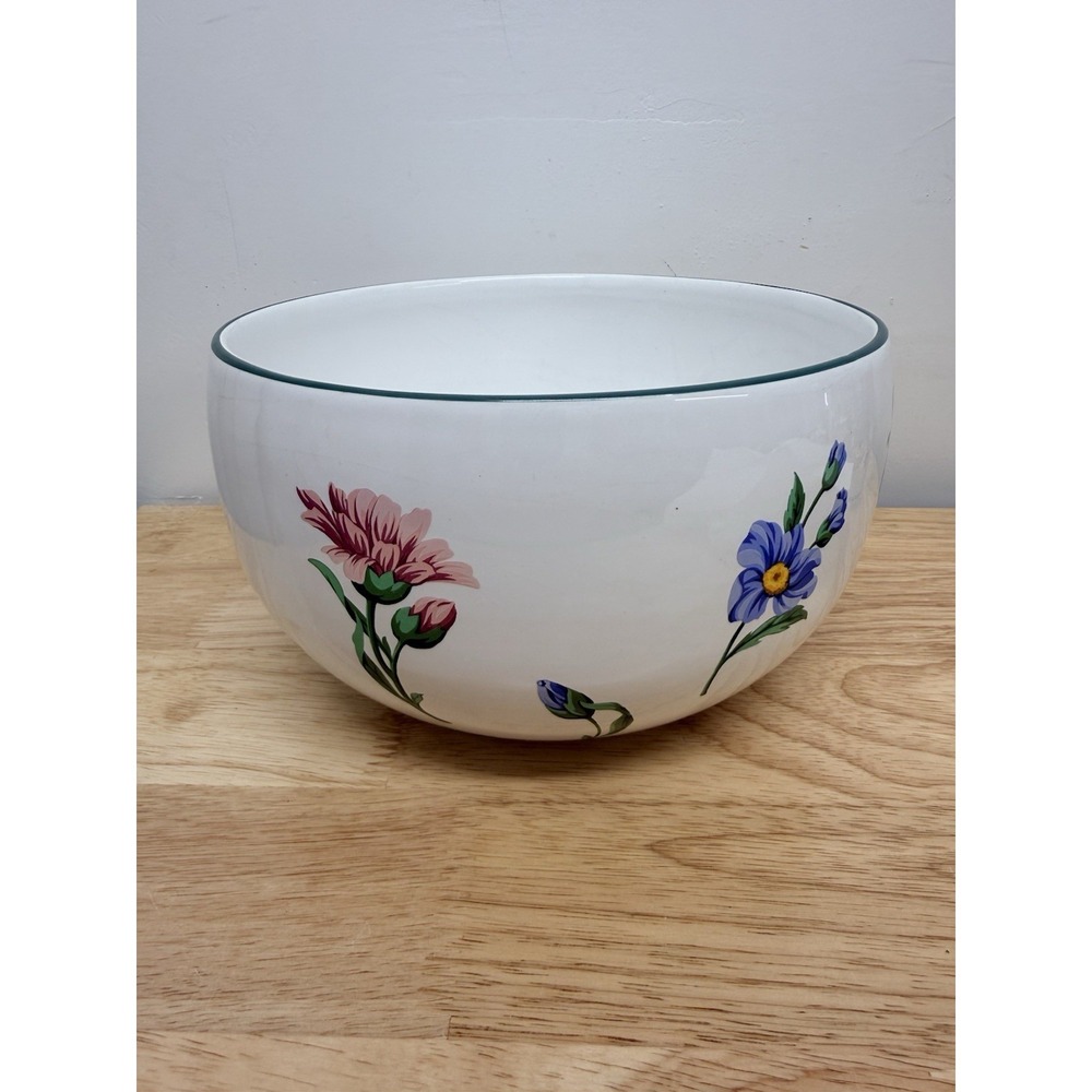 Tiffany & Co Sintra Petals Serving Bowl Portugal Retired 1990s Hand Painted #16‎